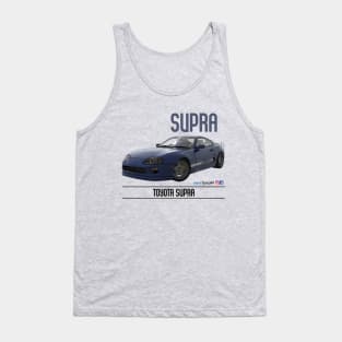 Supra Drift Blue Tank Top